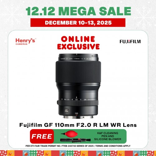 Fujifilm GF 110mm F2.0 R LM WR Lens Fujifilm GF 110mm F2.0 R LM WR Lens