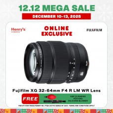 Fujifilm XG 32-64mm F4 R LM WR Lens Fujifilm XG 32-64mm F4 R LM WR Lens