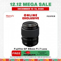 Fujifilm GF 55mm F1.7 Lens