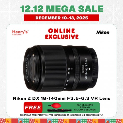 Nikon Z DX 18-140mm F3.5-6.3 VR Lens