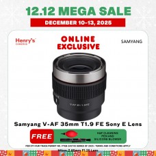 Samyang V-AF 35mm T1.9 FE Sony E Lens