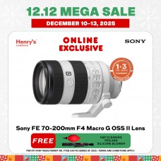 Sony FE 70-200mm F4 Macro G OSS II Lens Sony FE 70-200mm F4 Macro G OSS II Lens