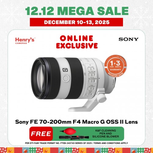 Sony FE 70-200mm F4 Macro G OSS II Lens Sony FE 70-200mm F4 Macro G OSS II Lens