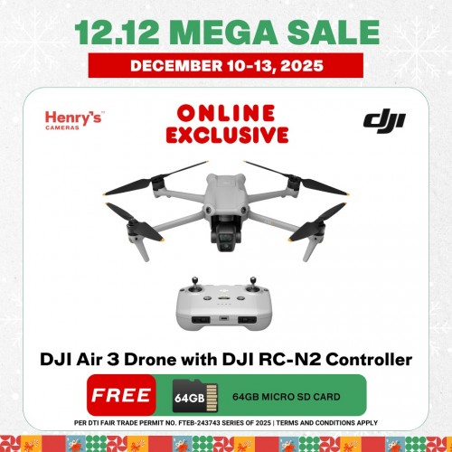 DJI Air 3 Drone with DJI RC-N2 Controller DJI Air 3 Drone with DJI RC-N2 Controller