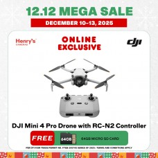 DJI Mini 4 Pro Drone with RC-N2 Controller