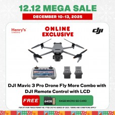 DJI Mavic 3 Pro Drone Fly More Combo with DJI Remote Control with LCD DJI Mavic 3 Pro Drone Fly More Combo with DJI Remote Control with LCD