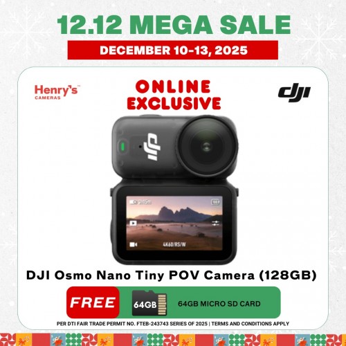 DJI Osmo Nano Tiny POV Camera (128GB) DJI Osmo Nano Tiny POV Camera (128GB)