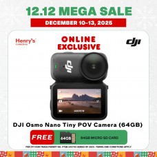 DJI Osmo Nano Tiny POV Camera (64GB) DJI Osmo Nano Tiny POV Camera (64GB)