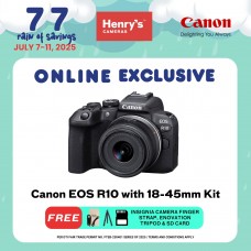 Canon EOS R10 with 18-45mm Kit