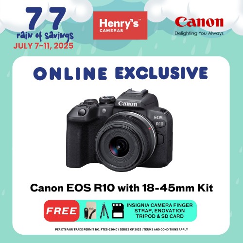Canon EOS R10 with 18-45mm Kit