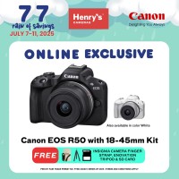 Canon EOS R50 with 18-45mm Kit