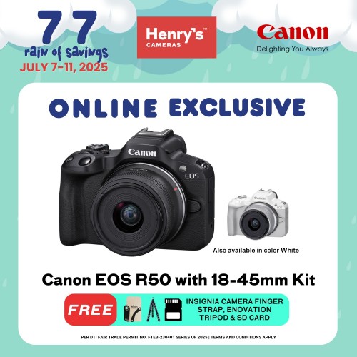 Canon EOS R50 with 18-45mm Kit