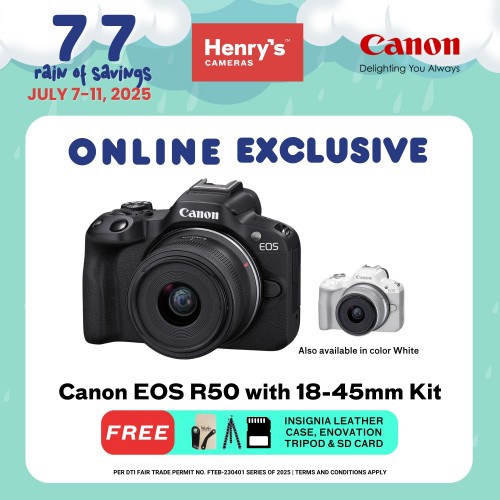 Canon EOS R50 with 18-45mm Kit