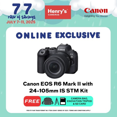 Canon EOS R6 Mark II with 24-105mm IS STM Kit