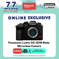 Panasonic Lumix DC-GH6 Body Mirrorless Camera