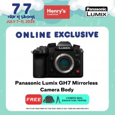 Panasonic Lumix GH7 Mirrorless Camera Body Only