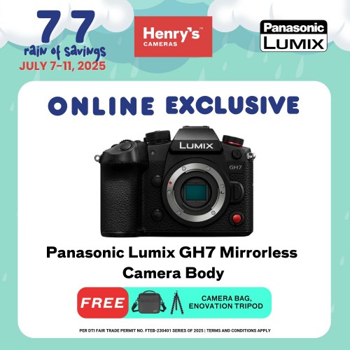 Panasonic Lumix GH7 Mirrorless Camera Body Only