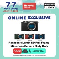 Panasonic Lumix S9 Full Frame Mirrorless Camera Body Only