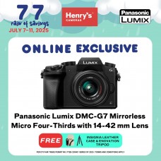 Panasonic Lumix DMC-G7 Mirrorless Micro Four-Thirds with 14-42 mm Lens
