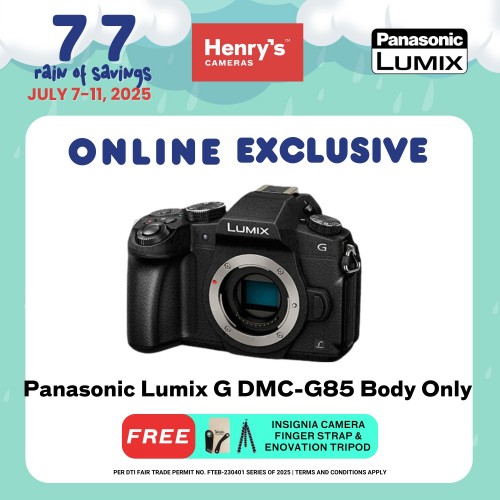 Panasonic Lumix G DMC-G85 Body Only