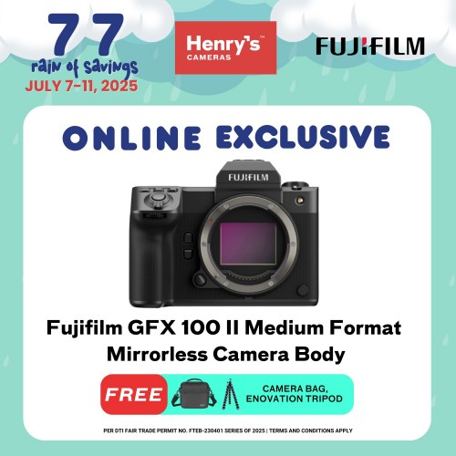 Fujifilm GFX 100 II Medium Format Mirrorless Camera Body [Pre-Order]