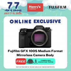 Fujifilm GFX 100S Medium Format Mirrorless Camera Body