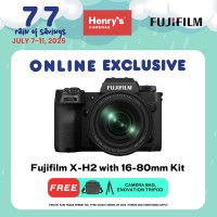 Fujifilm X-H2 with 16-80mm Kit