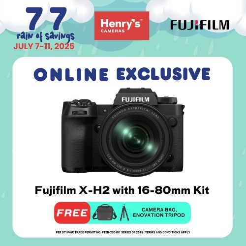 Fujifilm X-H2 with 16-80mm Kit