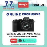 Fujifilm X-S20 with XC 15-45mm Kit Lens Mirrorless Camera 