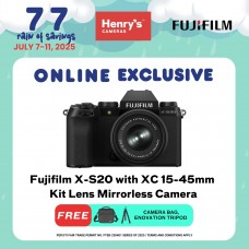 Fujifilm X-S20 with XC 15-45mm Kit Lens Mirrorless Camera 