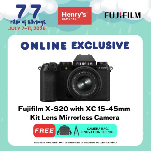 Fujifilm X-S20 with XC 15-45mm Kit Lens Mirrorless Camera 