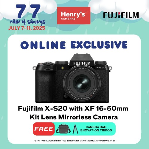 Fujifilm X-S20 with XF 16-50mm Kit Lens Mirrorless Camera 