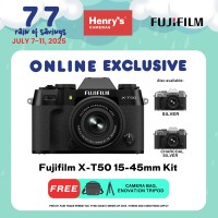 Fujifilm X-T50 15-45mm Kit Digital Mirrorless Camera