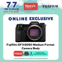 Fujifilm GFX50SII Medium Format Camera Body