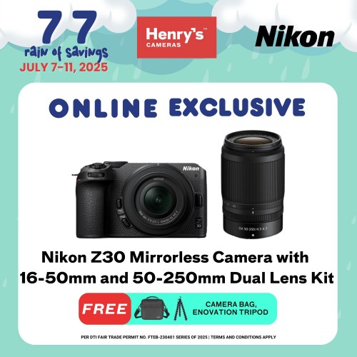 Nikon Z30 Mirrorless Camera with 16-50mm and 50-250mm Dual Lens Kit