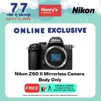 Nikon Z50 II Mirrorless Camera Body Only