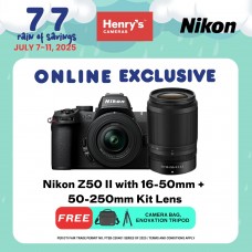 Nikon Z50 II with 16-50mm + 50-250mm Kit Lens