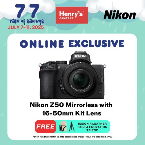 Nikon Z50 Mirrorless with 16-50mm Kit Lens