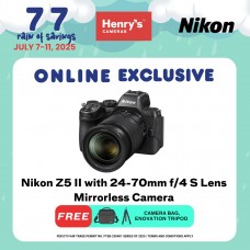 Nikon Z5 II with 24-70mm f/4 S Lens Mirrorless Camera