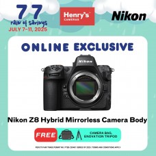 Nikon Z8 Hybrid Mirrorless Camera Body