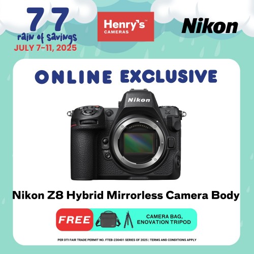 Nikon Z8 Hybrid Mirrorless Camera Body