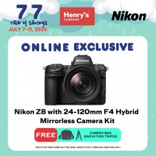 Nikon Z8 with 24-120mm F4 Hybrid Mirrorless Camera Kit 