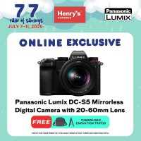Panasonic Lumix DC-S5 Mirrorless Digital Camera with 20-60mm Lens