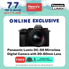 Panasonic Lumix DC-S5 Mirrorless Digital Camera with 20-60mm Lens