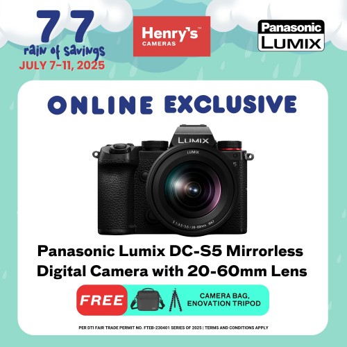 Panasonic Lumix DC-S5 Mirrorless Digital Camera with 20-60mm Lens