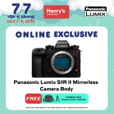 Panasonic Lumix S1R II Mirrorless Camera Body