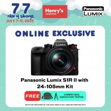 Panasonic Lumix S1R II with 24-105mm Kit