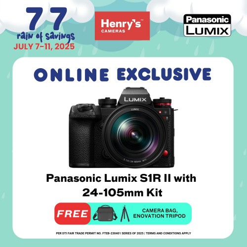 Panasonic Lumix S1R II with 24-105mm Kit