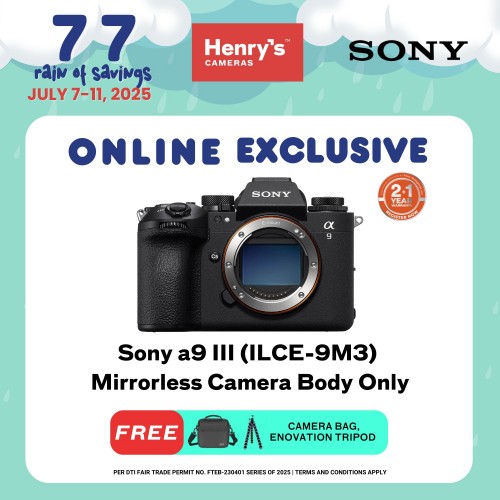 Sony a9 III (ILCE-9M3) Mirrorless Camera Body Only
