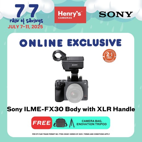 Sony ILME-FX30 Body with XLR Handle